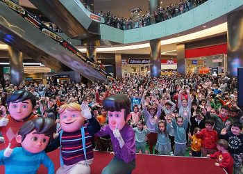 Afyonlu çocuklar Rafadan Tayfa’yla hafta sonu eğlencesi yaşadılar