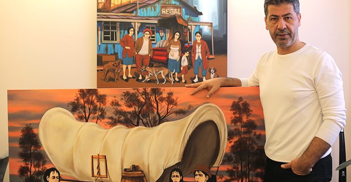 Orhan Umut’tan yeni sergiye sürpriz tarz