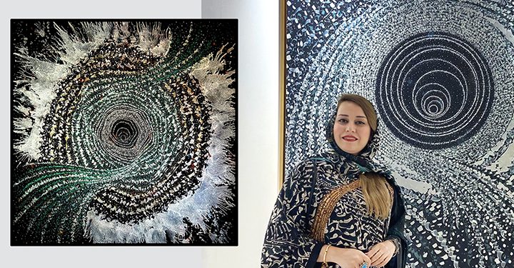 Sanaz Alborzi’den Maraş depremzedeleri anısına resim ve hat sergisi