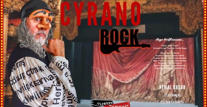 Sezonun en iddialı oyunlarından müzikal komedi “Cyrano Rock” prömiyer için gün sayıyor