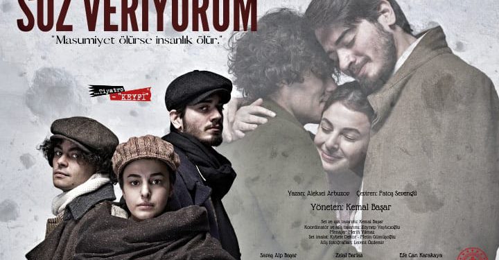 Yılın umut veren oyunu “Söz Veriyorum” 17 Nisan Çarşamba akşamı saat 20.30’da Şişli Tiyatrosu’nda sahneleniyor.