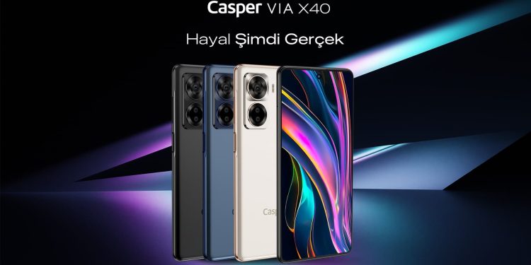 Türkiye’nin En Beğendiği Renkler Casper Via x40’ta