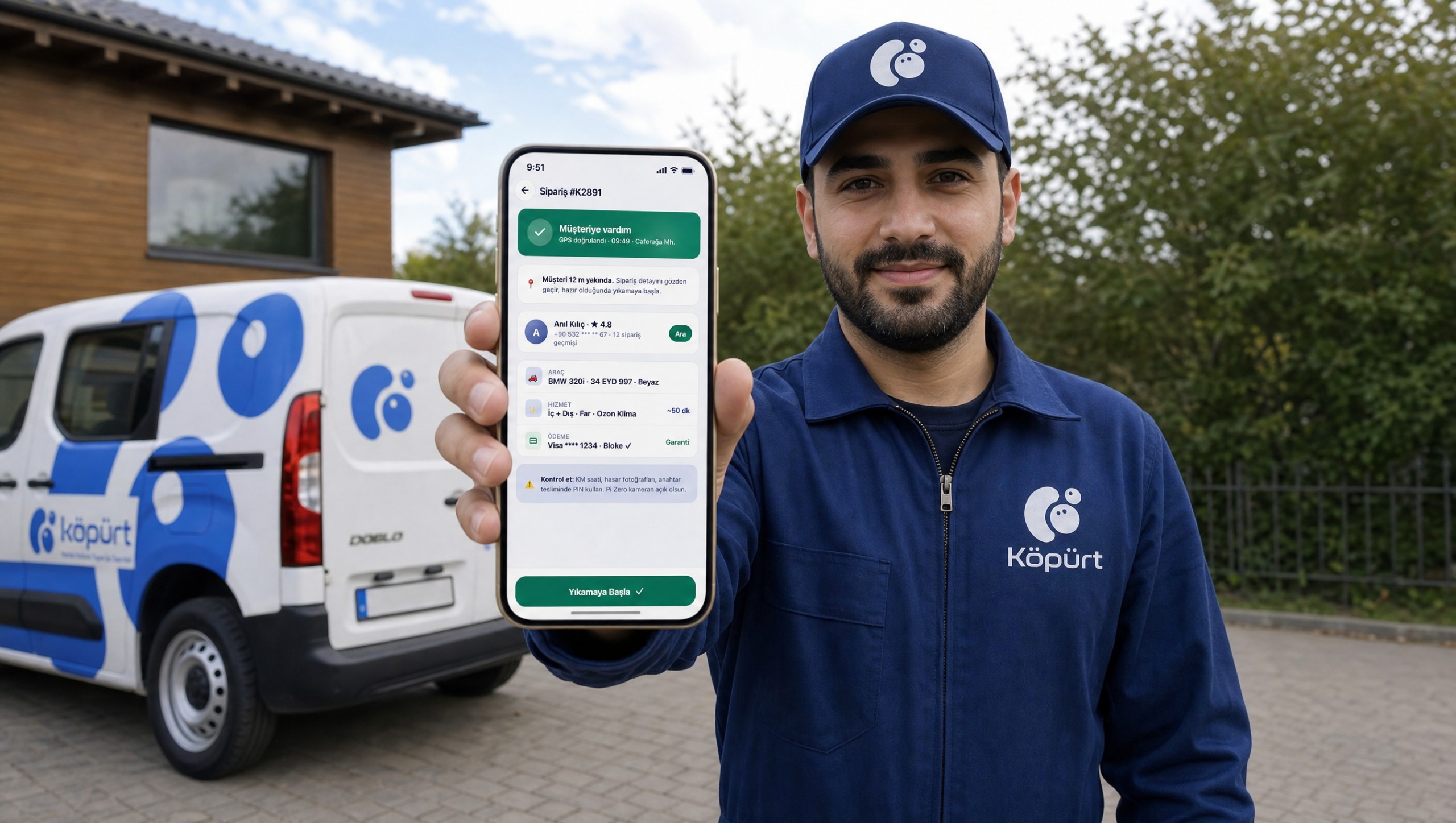İş ve Ev Hayatına Mobil Konfor: ‘Köpürt’ ile Araç Bakımında Akıllı Çözümler!